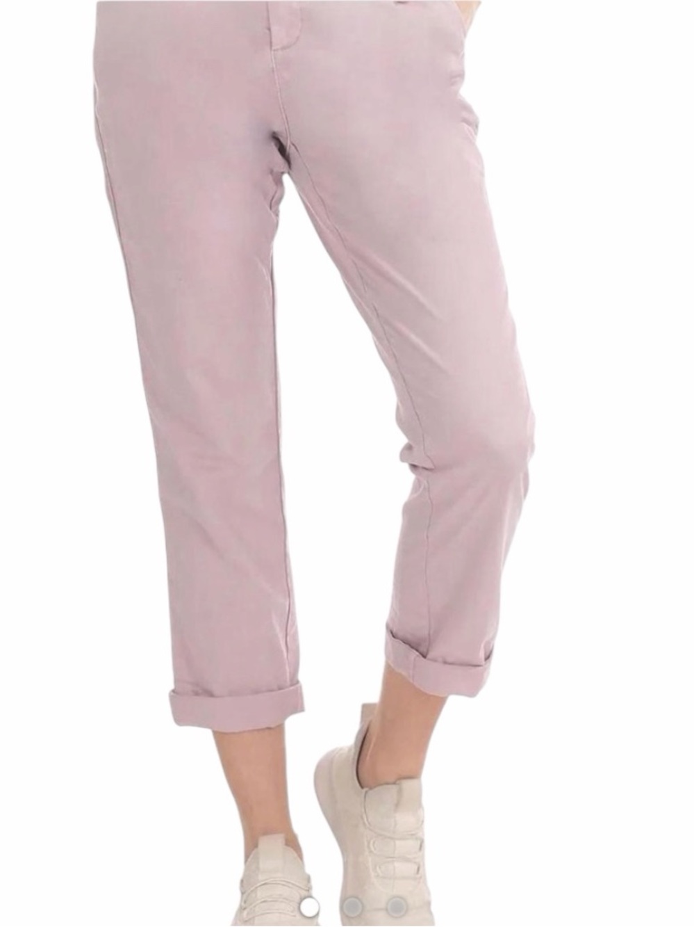 GAP Womens Girlfriend Chino Pants Lavender
Purple Mid Rise Straight Leg Size 2